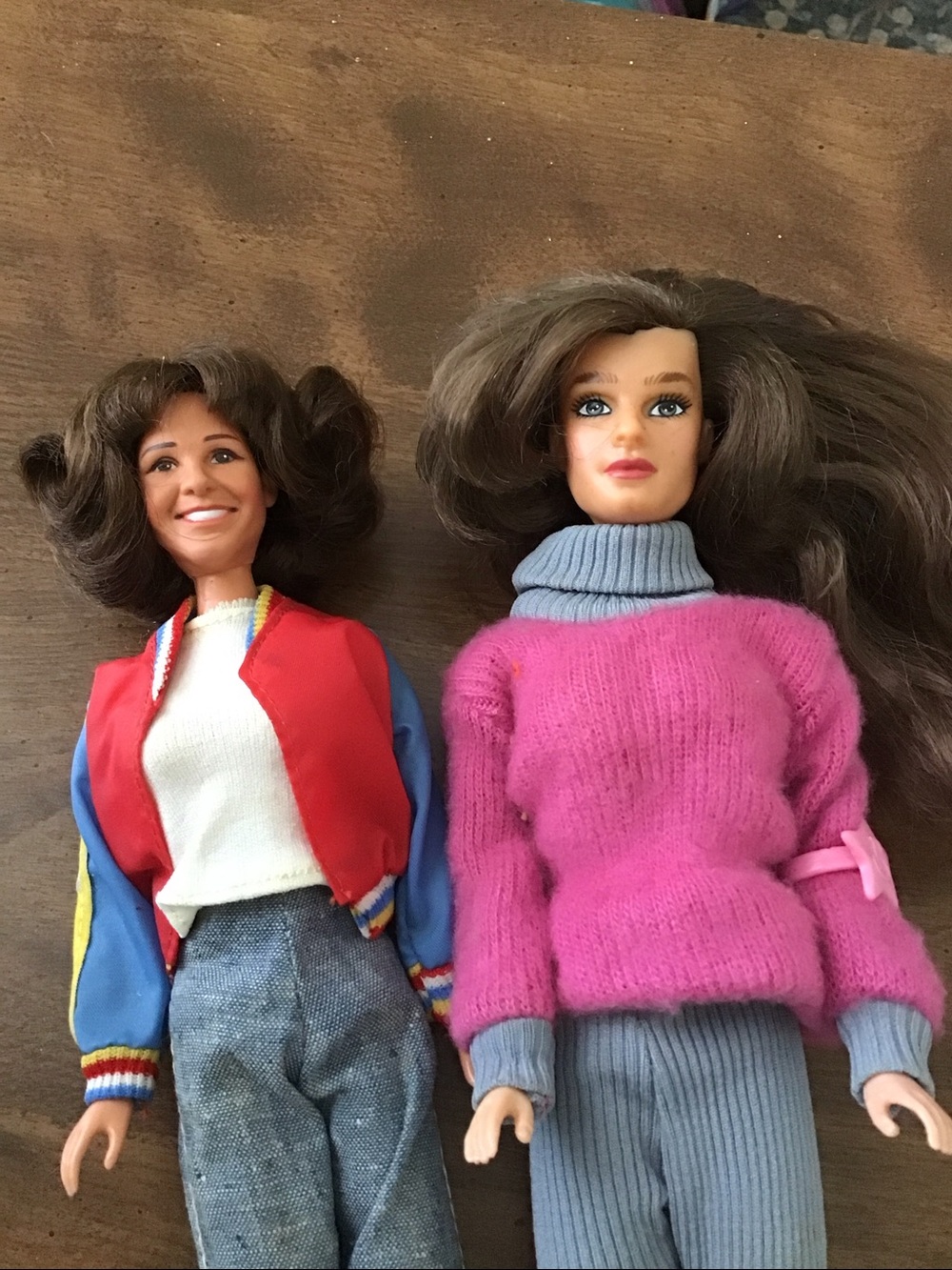 Vintage Kristy McNichol/Brooke Shields dolls